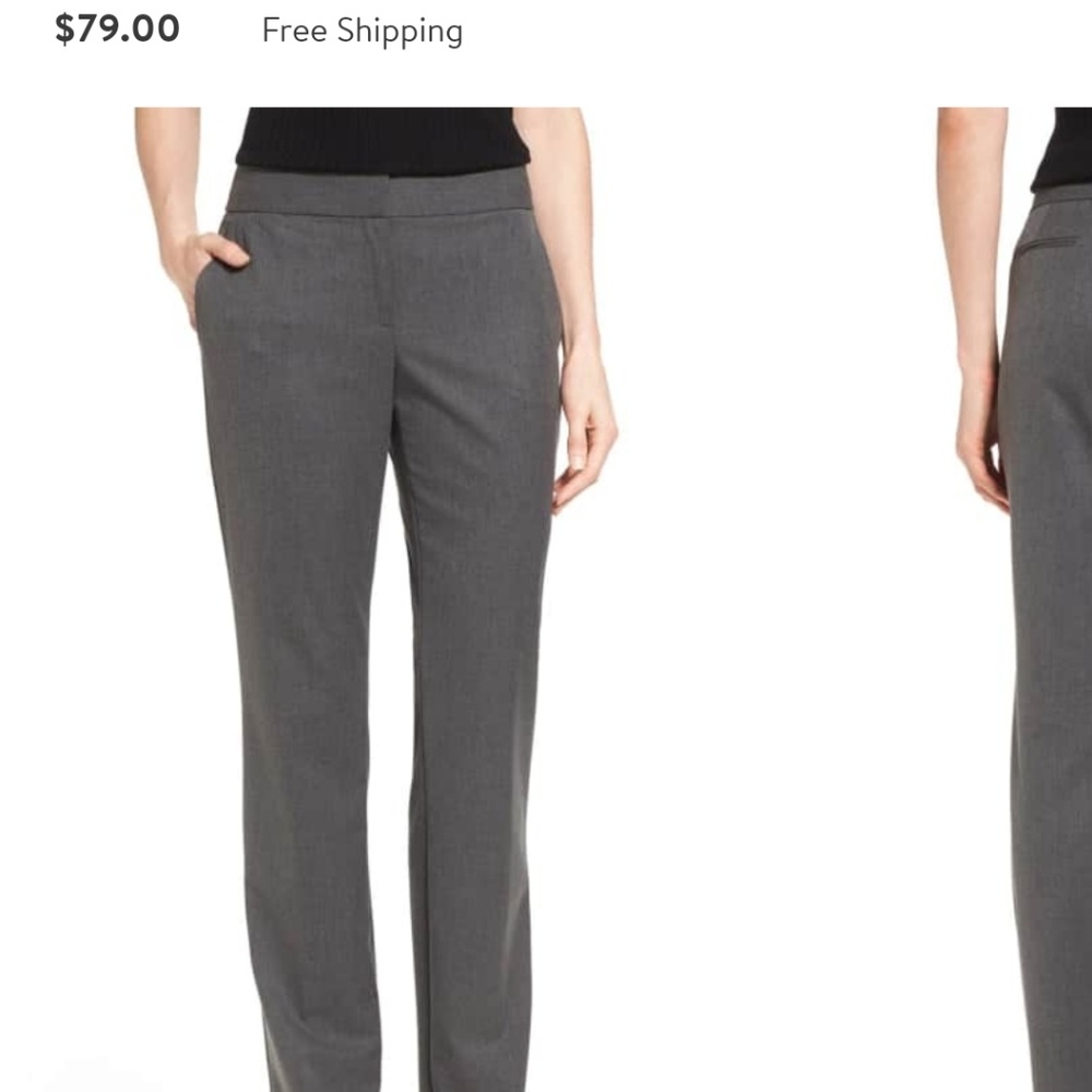 Charcoal knit Vince Camuto dress pants